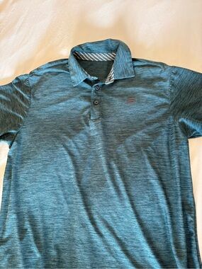 SALE ✨Men's Teal three sixty-six Performance Polo Shirt